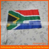 Hanging car South Africa window flag