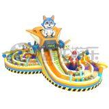 Top Quality Outdoor Playground, Inflatable Play Center, Inflatable Theme Park thumbnail-1
