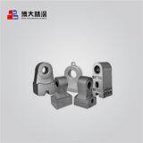 High Manganese Steel Crusher Parts Shredder Crusher Hammer For Crushing Rock