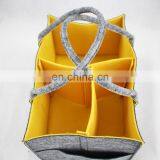 Amazon Hot Sale Multi-function Felt Baby Diaper Bag Caddy Organizer thumbnail-5