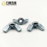 High Quality DIN 315 Mild Steel Polished M5 Black Wing Nut thumbnail-2