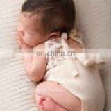 New Design Summer Kids Outfit Dainty Rompers Baby Girl Lace Romper Dainty Romper Newborn Knit Romper Baby Lace Props thumbnail-6