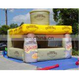 Beautiful Christmas Theme Inflatable Christmas Hat Kiosk For Festival Events thumbnail-5