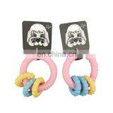 Ring Shape Dog Play Toy Puppy Chew Toy for Small Dogs Cute Shape and Color thumbnail-5