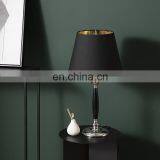 Оптовая продажа дешевых декоративных высококлассных цилиндрических металлических настольных ночников для гостиниц и офисов