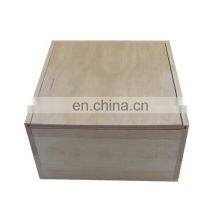 Custom Logo Printed Plain Wood Color Unfinished Pine Wooden Boxes With Sliding Lid thumbnail-4