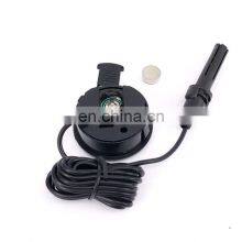 Mini Humidity Tester Hygrometer Thermometer Round Temperature Meter Probe for Aquarium Freezer Refrigerator With Line thumbnail-3