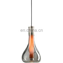 Italian LED Pendant Light Single Head Hanging Lamp Designer Simple Creative For Car Living Room Bedroom Bedside Glass Lamps