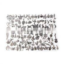 100pcs Mixed Vintage Metal Animal Birds Charms Beads DIY Bracelet Pendant Necklace Accessories For Jewelry Making Findings thumbnail-4