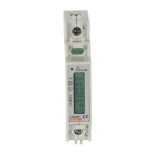 ADL10-E 35mm Din Rail Plastic Enclosure Modbus Rs485 Energy Meter Single Phase 220v thumbnail-5