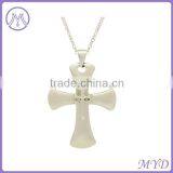 Unique Stainless Steel Latin Medieval Cross Pendant thumbnail-2