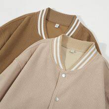 Corduroy Fashion Color Casual Sports Windproof Men's Long Sleeves Loose Jacket thumbnail-5