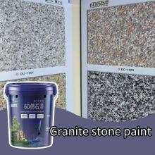 Blue Kingfisher New Form Exterior Wall Liquid Granite Stone Paint Strong Durability, Uniform Texture, Sufficient Stock thumbnail-5