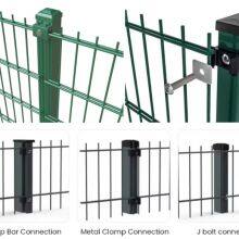 2D Double Wire Mesh Fence With PVC Coating for Corrosion Resistance thumbnail-3