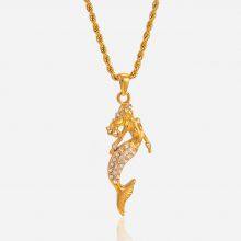 HonHo Factory Direct CNC Precision Stainless Steel Necklace With 0.5 Micron TiN Layer thumbnail-5