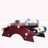 Деревянный стойка для бутылок вина, деревянный стенд для выставки вина, держатель для одной бутылки вина