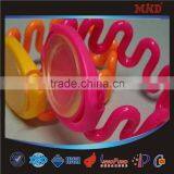 MDW13 High Quality Custom Debossed RFID Silicone Wristband With Color Filled thumbnail-3