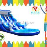 0.6mm Pvc Inflatable Water Park With Dual Inflatable Water Slides thumbnail-1