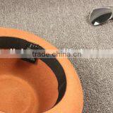 Star Favourite Ribbon Fixed Ladies Elegant Vintage Wool Fedora Hat thumbnail-6