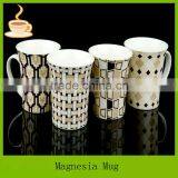 Customized Logo Double Handle Ceramic Mug thumbnail-1