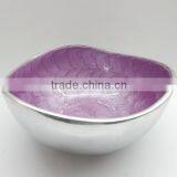 ALUMINUM METAL FRUIT SERVING BOWL SALAD SERVING ENAMEL BOWL HIGH QUALITY ALUMINUM POPCORN BOWL