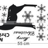 [Alforever]Reindeer Snowflakes Christmas Stickers Deco Decal Removalbe thumbnail-4