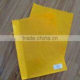 220gsm Yellow Water Resistant Materials& pe Tarpaulin Sheet for Sale thumbnail-1