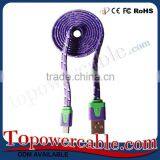 Micro Usb Charging Cables For Galaxy S4, Nexus 5 / 6, For Moto X / Turbo thumbnail-4