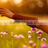 Archery Traditional Cowhide Leather Arm Guard For Archery Traditional Bow Shooting thumbnail-3