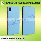 Factory Price Wallet Leather Flip Case For Sony Xperia Z4 Vertical Flip Leather Case thumbnail-3