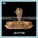 large stone angel water fountain outdoor