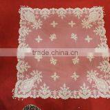Nice Design New Design Stock Fancy Embroidery Table Cloth With Beads