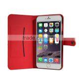 Premium Leather Case for IPhone 6, For IPhone 6 Case Cheap Leather/PU Leather Back Cover Optional