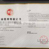 CERTIFICATE OF ENTERPRISE CREDIT GRADE