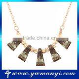 Facoty Crystal Punk Necklace Jewelry Gold Chain Necklace thumbnail-1