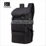 Classic Black Oxford Hiking Backpack With Computer Compartment