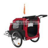 large foldable bicycle pet trailer / pet product / travel trailer