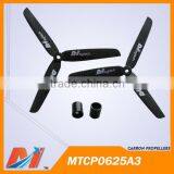 Maytech 6 Inch 3-blade Carbon Fiber Aerocraft Propellers thumbnail-2