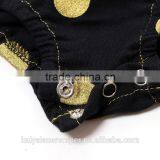 Wholesale Latest Newborn Baby Gir Baby Toddler Clothing Black Cotton Baby Romper for Infant Toddler Wear thumbnail-6