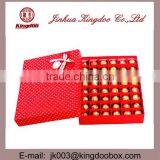 Jinhua Supplier Rectangular Handmade Paper Chocolate Gift Box With Ribbon thumbnail-1