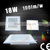 Samsung led lighting high CIR smd led panel lighting 18w surfaced mounted led panel ceiling light square