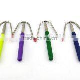 Large U Type Barbecue Fork , Rubber Non Slip Handle Stainless Steel Telescopic Barbecue Fork Outdoor Barbecue thumbnail-2