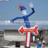 Super quality lovely advertising inflatable sky dancer