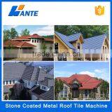 High Quality Aluminum Zinc Plate Colorful Stone Coated Metal Roof Tile Machine, Long Span Color Coated Corrugated Roofing Sheet thumbnail-3
