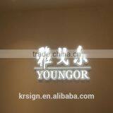 Acrylic Led Letter Sign Brand ,outdoor Waterproof Led Logo Sign,raised Letter Sign