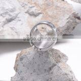 Wholesale Titanium Steel Jewelry Fashion Engagement Men's Cross Ring thumbnail-4