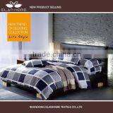 100% Cotton 133*72 40s*40s Reactive Printting Luxury Quilt Cover Set With Zipper thumbnail-1