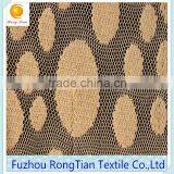 Royal Gold Thread Knitted Cord Lace Fabric for Wedding Dress thumbnail-1