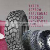 11R18 Radial Truck Tire, Double Star Brand, Military Tire thumbnail-3