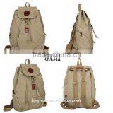 China Hot Sale Factory Price OEM Designer Canvas Teenager Backpack thumbnail-1